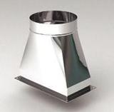 Переход с прямоугольного патрубка котла на круглое сечение MasterTeh Харьков